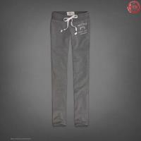 dames abercrombie sweatpants wit lace-up grijs Fashion Novel 5gvyf133